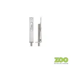 Sunk Slide Flush Bolt Brass - 17mm x 100mm Square Profile