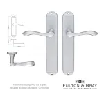 Arundel Long Lever on Latch Backplate Door-Handles