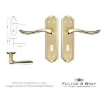Lincoln Lever on Lock-Backplate Door-Handles
