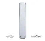 382 x 65mm Ornate Finger Plate Polished Chrome