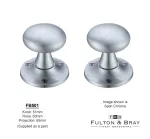 Mushroom Mortice Door Knobs