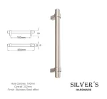 Pimlico Bar Cupboard Handle Stainless Steel - 192mm