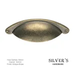 Traditional Cabinet Drawer Pull Antique Bronze 64mm C/C