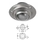 Ball Castor  20mm, 12kg Load Capacity