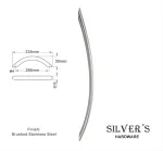 Clifton Bow Handle Brushed Nickel - 288mm C/C