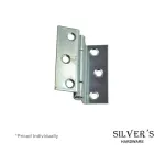 Cranked Butt Hinges Steel 63mm (2 ½") Stormproof (PAIR)