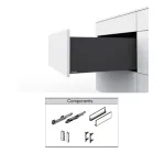CEMUX H Box Drawer Sides, 199mm Height, 500mm Depth