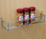 300mm Cabinet door Spice Rack - 1 Tier Chrome plated