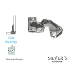 92° Mini hinge 26mm Cup Screw Fixing For Overlay Doors (Caravan)