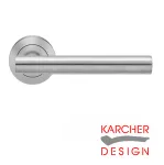 Manhattan Lever on Rose Door Handles - Karcher SSS