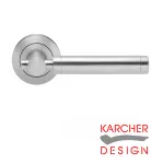 New York Lever on Rose Door Handles - Karcher SSS