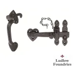 Ludlow Foundries Thumb Latch Black Antique