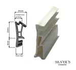 15m Roll of Replacement Munster Joinery Door & Window Seal - White