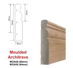 Moulded Engineered Oak Architrave
