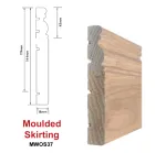 Moulded Engineered Oak Skirting