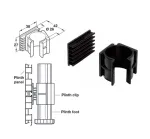 Plinth Clips to suit SSS Plinth (Pack of 12)
