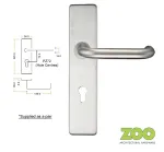 RTD Lever on Long Plate - Euro Profile PZ72