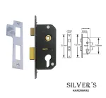 2" Narrow Euro Profile Mortice Sashlock PZ48