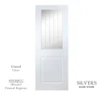 Sheeted Regency Primed Smooth Door - Glazed