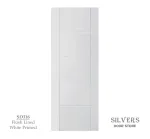 Vertical Panel White Primed Flush Lined Door