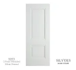 2 Panel Moulded White Primed Door