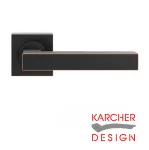 Seattle Lever on Rose Door Handles - Oil Rubbed Bronze