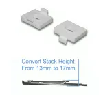 Pack of 20 Friction Hinge Packers to Convert Stack Height 13-17mm