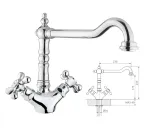 Kansas old style Polished Chrome tap