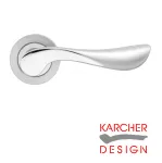 Stockholm Lever on Rose Door Handles - Karcher SSS/PSS