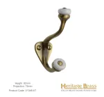 Heritage Brass Curved Hat & Coat Hook Antique Brass