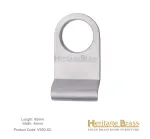 Heritage Brass Rim Cylinder Pull Cover Satin Chrome