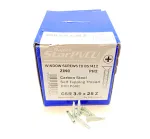 3.9 x 25mm Zinc Steel Self Tapping Screws (Box of 1000)