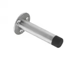70mm Hollow Projection on Rose - Door Stop Satin Chrome