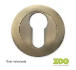 ZPZ Escutcheon Euro Profile - Florentine Bronze