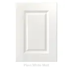 18mm Vinyl Door/Drawer Front - Plain White Matt