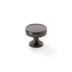32mm Alexander and Wilks Lynd Cupboard Knob - Dark Bronze