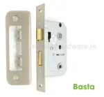 Basta Bathroom Lock 63mm (2 ½") Satin Nickel