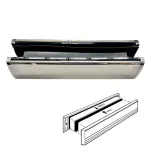 Supa Stainless Letterbox 310 X 76mm Polished Stainless Steel