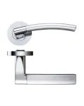 Amalfi Lever on Rose Door Handles Zoo Hardware - SCCP