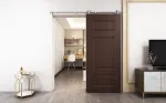 Single Door Sienna Stainless Steel Sliding Door System 120kg
