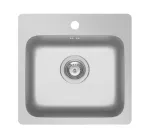 Pyramis Zeria Stainless  Flushmount Sink - 460 x 450mm