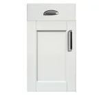 Bastille 5 Piece Legno White Grey Beaded Kitchen Door