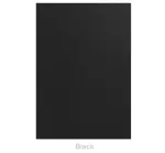 18mm Vinyl Door/Drawer Front - Black Supermatt