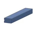 Modern Cornice/Pelmet  3050mm (To suit SERICA doors)
