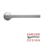 Soho Invisible Lever on Round Rose Door Handles - Karcher - SSS