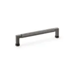 Alexander and Wilks Camille Knurled Cabinet Pull Handle - Dark Bronze PVD