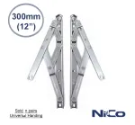 12" (300mm) Standard Side Hung Window Hinges