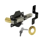Single Locking Long Throw Gate Lock -