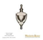 Heritage Brass Urn Door Knocker 152mm Satin Nickel