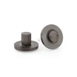 Alexander and Wilks Knurled Thumbturn and Release - Dark Bronze PVD
